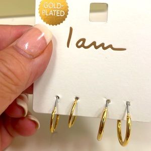 Iam Hoop Earrings